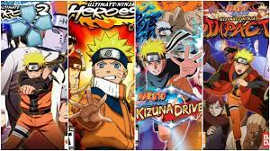 all naruto games for psp ppsspp