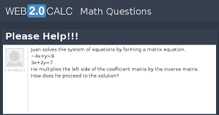 In mathematics, a matrix coefficient (or matrix element) is a function on a group of a special form, which depends on a linear representation of the group and additional data. View Question Please Help
