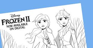 Your kids will love these! Frozen Coloring Pages Featuring New Characters From Frozen 2
