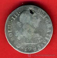 moneda carlos iii , plata , 2 reales 1785 con a - Comprar Monedas de Reyes  Católicos a Fernando VII en todocoleccion - 43647366