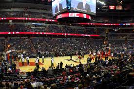 What Sections Are Behind The Visitors Bench For Wizards