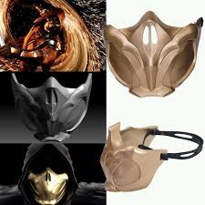 Download files and build them with your 3d printer, laser cutter, or cnc. Mortal Kombat Mk11 Scorpion Mask Cosplay Costume Prop Replica Gold Adult Us Ship For Sale Online Ebay
