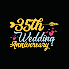 35th wedding anniversary can be used