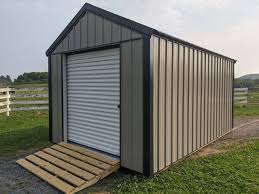 10x16 tan black 6x7 roll up sheds