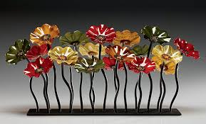 Breckenridge Glass Flower Garden By