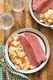 corned beef and cabbage on stove top