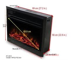 Paramount Electric Fireplace Insert W
