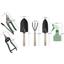 Pure Garden Gardening Hand Tool Set And