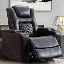 home theater seating with cup holders