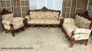 clic design sofa set quality wood yt 40