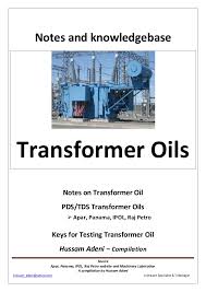 Notes Transformer Oil