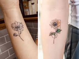 15 best sunflower tattoo designs with
