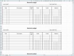 Account Ledger Template Gorgeous Free Template Accounting Worksheet