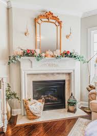 Fall Decorating Ideas Using Pink Gold