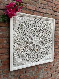 Wooden Wall Hanging Hand Carved Wall