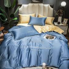 bedding sets satin silk set luxury