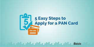 pan card follow the simple procedure