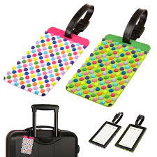 Luggage tags are very useful tools that allow the luggage to be spotted and identified, even if it is surrounded by pieces of luggage that look very similar. Travelon 2 Travel Luggage Bag Tag Plastic Suitcase Baggage Office Name Address Id Label Walmart Com Walmart Com