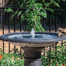 Solar Bird Bath Fountain For Breck S
