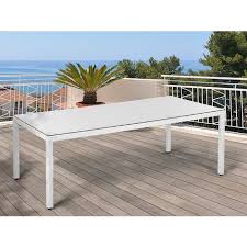 Modern Outdoor Garden Dining Table Faux