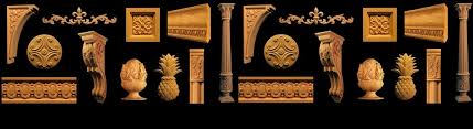 Carved Wood Trim And Decorative Accents