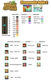 According to animal crossing wiki, in animal crossing: Animal Crossing New Leaf Hair Color Guide Hairstyle Guides