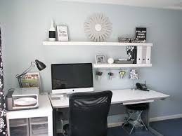 Home Office Makeovers With Wall Shelves