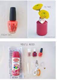 empty nail polish bottles musely