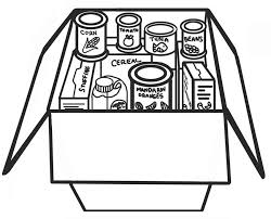 Adorable free printable coloring pages for kids can be printed and colored in any way you or your child want to. Food Drive Coloring Pages Coloring Home