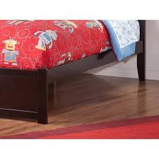 afi newport twin platform bed with flat