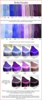 Best Purple Hair Color Chart Gallery Of Hair Color Tutorials