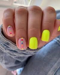 25 bright color nail art designs for