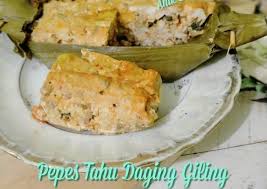 Setelah panas, masukan pepes tahu. Resep Pepes Tahu Daging Giling Oleh Anik P Won Qulo Cookpad