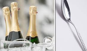 Usefull life hack if you haven't got a cork screw. A Spoon In Your Champagne Bottle Keeps It Fizzy Science Proves Express Co Uk