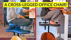 a cross legged office chair you
