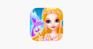 mermaid fashion makeup on the app