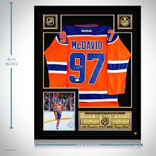Oilers 93 ryan nugent hopkins orange jersey. Connor Mcdavid Hand Signed Edmonton Oilers Jersey Custom Frame Rare T