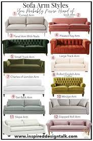 12 sofa arm styles you probably didn