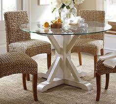 ava pedestal dining table round