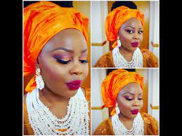 grwm nigerian edo bridal makeup look