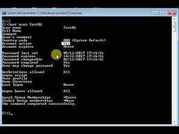 Here's a way to unlock a domain account using the command line. Lock Unlock Windows User At Command Prompt Youtube