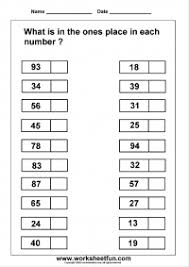 An extensive variety of activities include identifying place values, writing equivalent place values and much more! Numbers Tens And Ones Free Printable Worksheets Worksheetfun