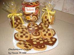 checkerboard pinwheel cookies