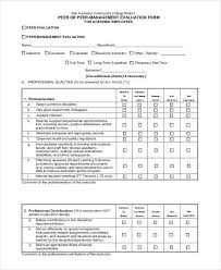 22 Employee Evaluation Form Examples Samples Pdf Doc