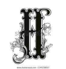 For our piece, our letters are going to be facing out to the right, and the nearest letter will be the e at the beginning of the word. Letter H Drawing At Getdrawings Free Download