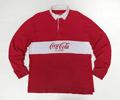 rugby shirt coca cola