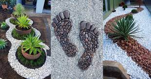 Landscaping with a dry stream and using river rock to accent your garden. Landscaping With River Rock Best 130 Ideas And Designs