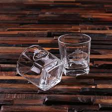 Personalized Whiskey Glass Gift Set