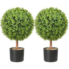 artificial topiary trees