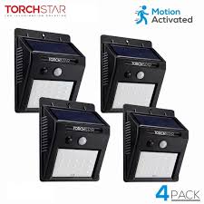 torchstar led solar motion sensor
